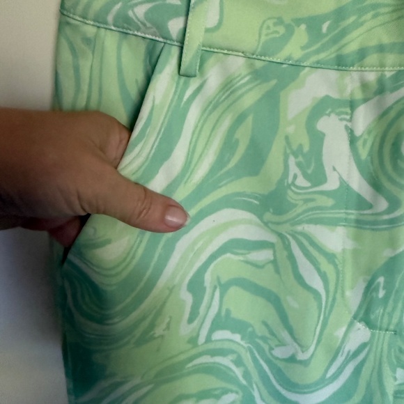 House Of Sunny Paradise Party Flare Leg Pants Green Size 2 - Picture 5 of 16